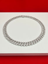Iced-out Pure Silver Chain 20.5”